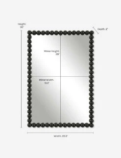 Whipple Rectangle Mirror -KINKIN Decor Shop 09789 2 DIMS 3c01430f 00e6 4148 9acb f45b1d6e7ec7