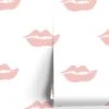 Lips Wallpaper By Clare V. -KINKIN Decor Shop 18 Lips