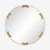 Arteriors Kris Round Mirror 1 Arteriors Kris Round Mirror -KINKIN Decor Shop 2045