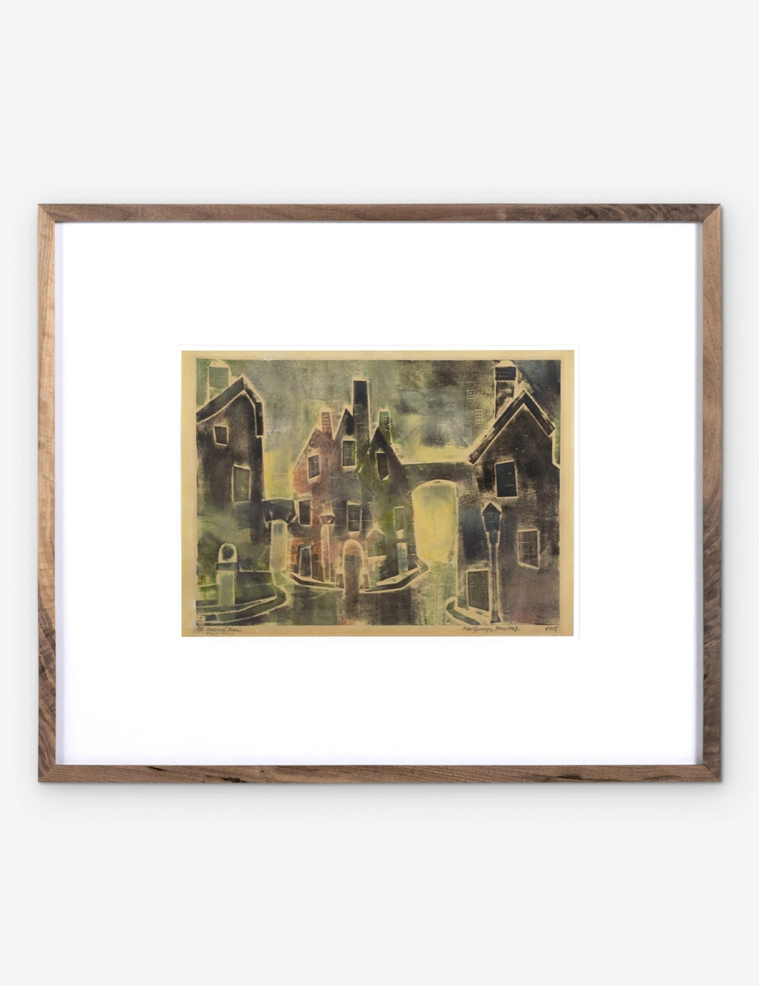 Medieval Town Wall Art By Pepi Sprohge 3 Medieval Town Wall Art By Pepi Sprohge
