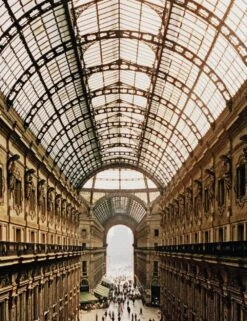 Galleria Vittorio Emanuele II Photography Print By Slim Aarons -KINKIN Decor Shop 235525 001 DET 2