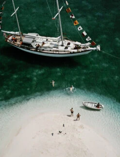 Charter Ketch Photography Print By Slim Aarons -KINKIN Decor Shop 236275 001 DET 2