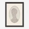 Portrait 5 With Oval Mat Wall Art By Coup D'Esprit -KINKIN Decor Shop 241355 001 PRM 1 Product