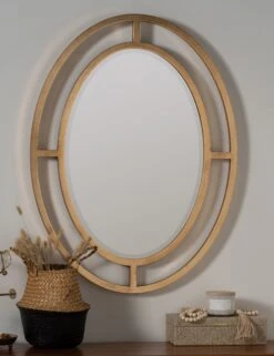 Samia Oval Mirror -KINKIN Decor Shop 41953 4