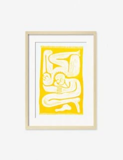 Cloudgazers Print By Adrian Brandon -KINKIN Decor Shop AdrianCloudgazersNaturalFrame