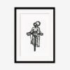 Ride Print By Adrian Brandon -KINKIN Decor Shop AdrianRideBlackFrame