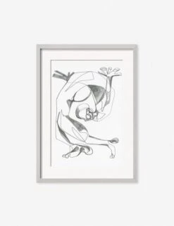 Stretch Print By Adrian Brandon 13 Stretch Print By Adrian Brandon -KINKIN Decor Shop AdrianStretchSilverFrame