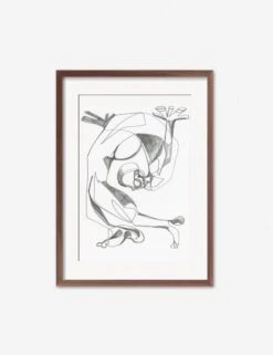 Stretch Print By Adrian Brandon 14 Stretch Print By Adrian Brandon -KINKIN Decor Shop AdrianStretchWalnutFrame