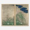 Landscape Panels 1 & 2 Print (Set Of 2) 2 Landscape Panels 1 & 2 Print (Set Of 2) -KINKIN Decor Shop BKT 19 0047 Set