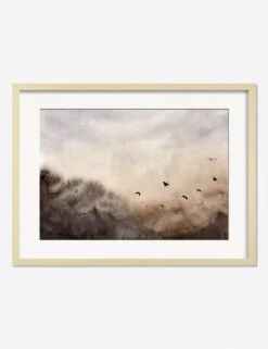 Bird Landscape Print By Renata Tot Ivezić 13 Bird Landscape Print By Renata Tot Ivezić -KINKIN Decor Shop BirdLandscapeNaturalFrame