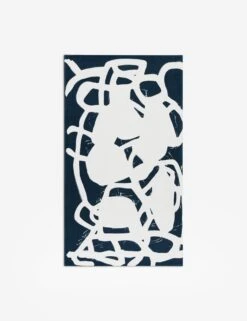 Seville Abstract Wall Art By ZBC House -KINKIN Decor Shop Blue Blue 30 x53.5 L04727785099