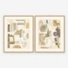 Prescott I & II Print (Set Of 2) 1 Prescott I & II Print (Set Of 2) -KINKIN Decor Shop CAC 22 0044 Set