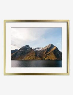 Fjords Photography Print By Carley Rudd 17 Fjords Photography Print By Carley Rudd -KINKIN Decor Shop CarleyRuddFjordsGoldFramedPrint