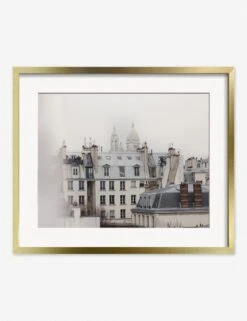 Montmatre Photography Print By Carley Rudd -KINKIN Decor Shop CarleyRuddMontmatreGoldFramedPrint