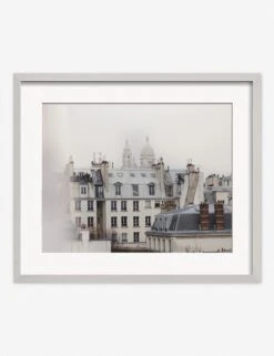 Montmatre Photography Print By Carley Rudd -KINKIN Decor Shop CarleyRuddMontmatreSilverFramedPrint