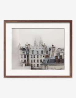 Montmatre Photography Print By Carley Rudd -KINKIN Decor Shop CarleyRuddMontmatreWalnutFramedPrint