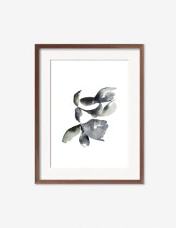 Winter Garden Print By Céline Nordenhed -KINKIN Decor Shop CelineWinterGardenWalnutFrame