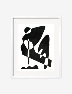 Contrasts Black Print By Jan SkÃ¡celÃ­k -KINKIN Decor Shop ContrastsBlackWhiteFrame