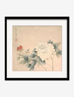 Flower Study 2 Print By Yun Bing -KINKIN Decor Shop FlowerStudy 2BlackMatted