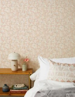 Lemons Grasscloth Wallpaper By Nathan Turner 5 Lemons Grasscloth Wallpaper By Nathan Turner -KINKIN Decor Shop Grasscloth TonalLemons Blush RS
