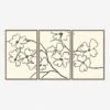 Dogwood Wall Art By Susan Hable (Set Of 3) -KINKIN Decor Shop HC 18 0039 Set