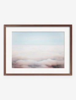 Dream Clouds Photography Print By Ingrid Beddoes 13 Dream Clouds Photography Print By Ingrid Beddoes -KINKIN Decor Shop IngridDreamCloudsWalnutFrame