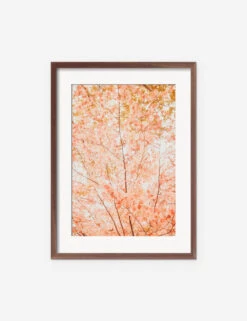 Pastel Fall Tree Photography Print By Ingrid Beddoes 13 Pastel Fall Tree Photography Print By Ingrid Beddoes -KINKIN Decor Shop IngridPastelFallTreeWalnutFrame