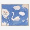 Swan In Lake Print By Paule Marrot 1 Swan In Lake Print By Paule Marrot -KINKIN Decor Shop K PM LULU 23 0092 Product