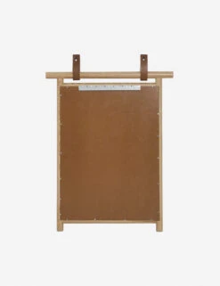 Kendyl Leather Strap Mirror -KINKIN Decor Shop KendylWallMirror 4987