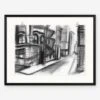 Scraper Architecture 5 Print -KINKIN Decor Shop LG0028 PRODUCT