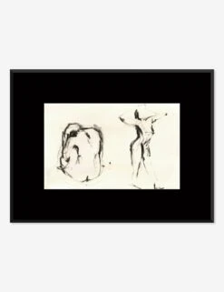 Charcoal Nudes 2 Wall Art By ZBC House