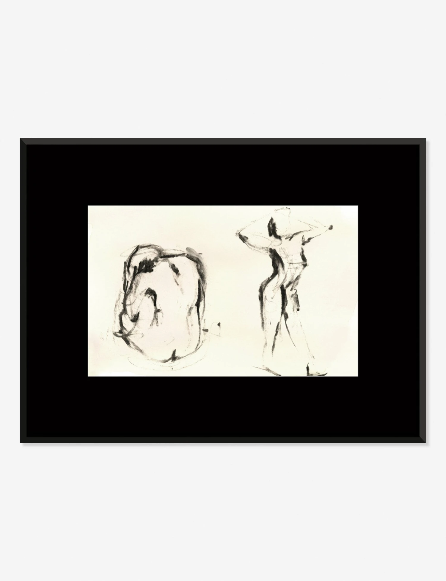 Charcoal Nudes 2 Wall Art By ZBC House 3 Charcoal Nudes 2 Wall Art By ZBC House