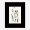 Figure Sketch 1 Wall Art By ZBC House 1 Figure Sketch 1 Wall Art By ZBC House -KINKIN Decor Shop LG ZBC FigSketch1 16X20 BB Product