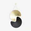 Echo Wall Hanging By Circle & Line -KINKIN Decor Shop LG echo wall black brass 1