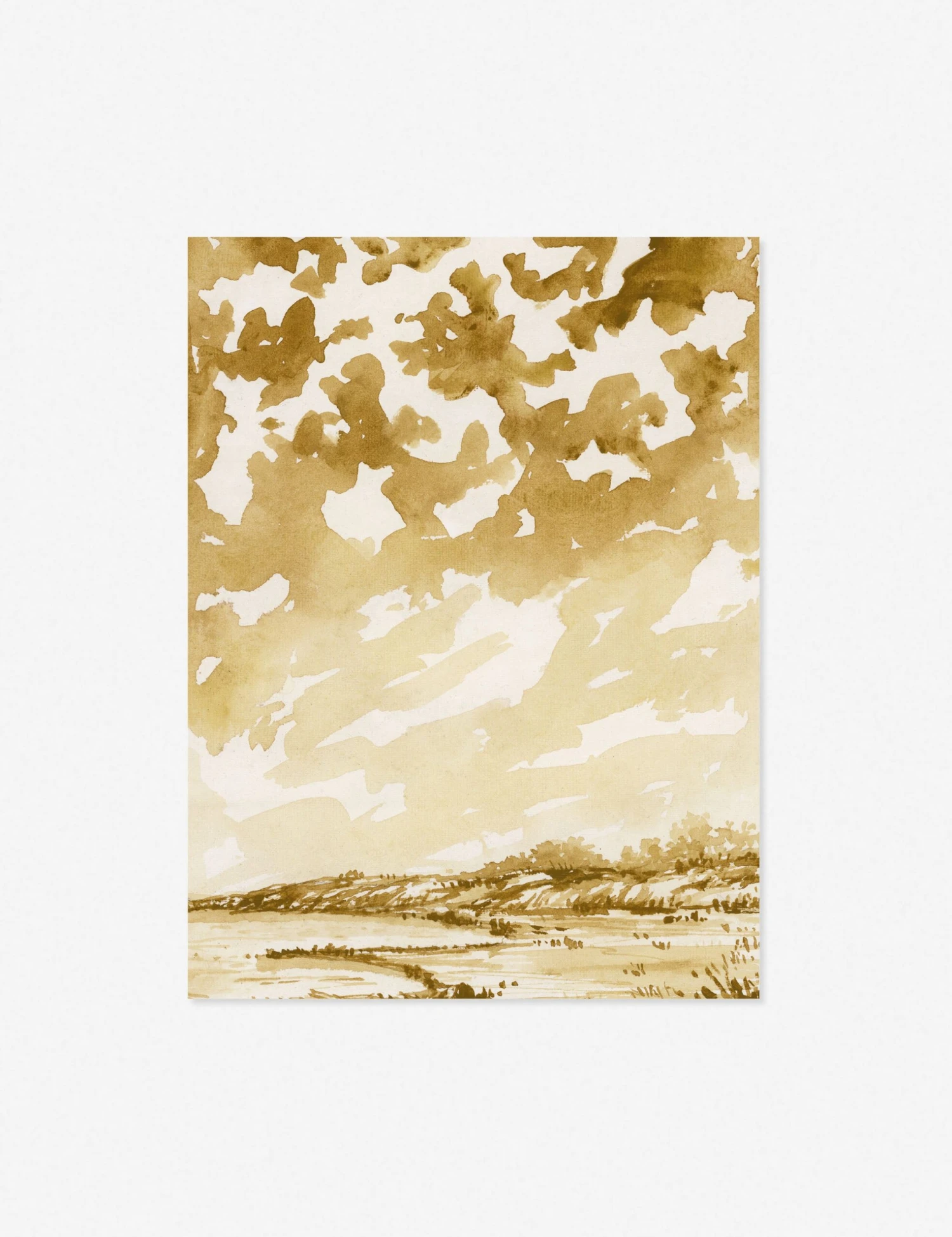 Ochre Landscape Print By Laurel-Dawn Latshaw 4 Ochre Landscape Print By Laurel-Dawn Latshaw - Image 2