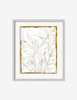 Lilies Wall Art By Laurel-Dawn Latshaw -KINKIN Decor Shop LaurelDawnLiliesSilverFrame
