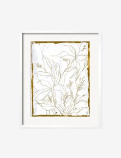 Lilies Wall Art By Laurel-Dawn Latshaw -KINKIN Decor Shop LaurelDawnLiliesWhiteFrame