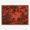 RED Xxv Print By Laurel-Dawn Latshaw -KINKIN Decor Shop LaurelRedBRONZEupdatedFrame