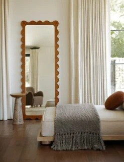 Ripple Full Length Mirror By Sarah Sherman Samuel 16 Ripple Full Length Mirror By Sarah Sherman Samuel -KINKIN Decor Shop Lulu and Georgia RippleFullLengthMirror HoneyAsh MirrorVignettes 0238 LIFESTYLE Site Crop Lifestyle