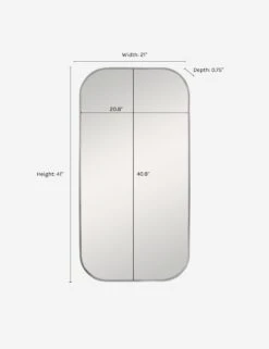 Dion Mirror -KINKIN Decor Shop MIR 21701 09719 dims