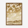 Ochre Landscape Print By Laurel-Dawn Latshaw -KINKIN Decor Shop OchreLandscapeBronzeupdateframe