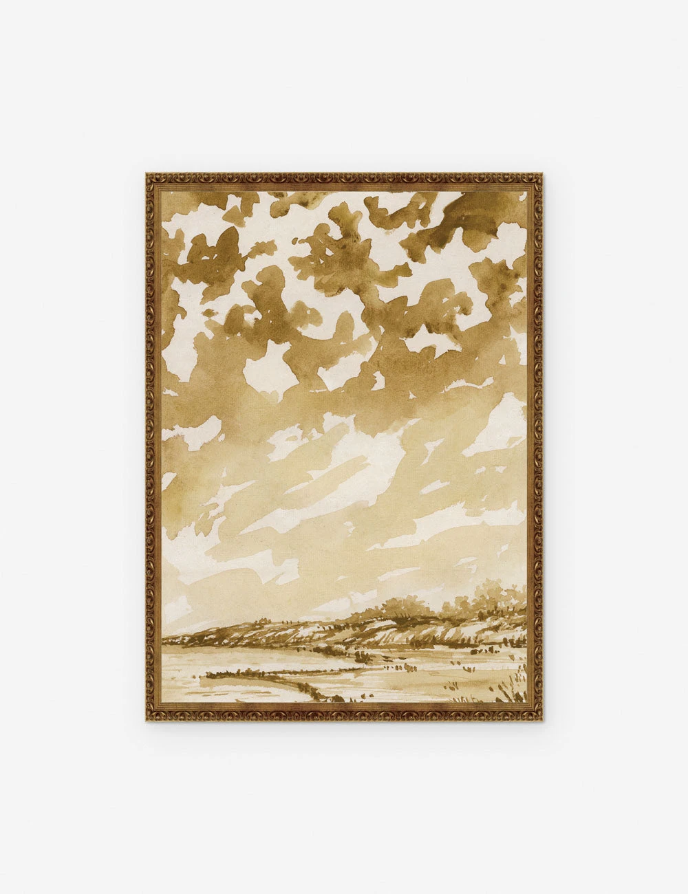 Ochre Landscape Print By Laurel-Dawn Latshaw 3 Ochre Landscape Print By Laurel-Dawn Latshaw