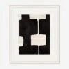 Black And White Abstract 3 Print By Paule Marrot
