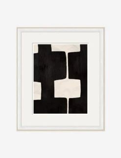 Black And White Abstract 3 Print By Paule Marrot
