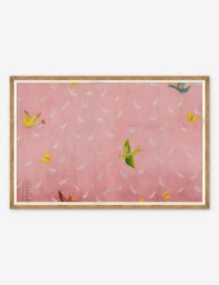 Feathers Print By Paule Marrot -KINKIN Decor Shop PM LULU 23 0080A Product