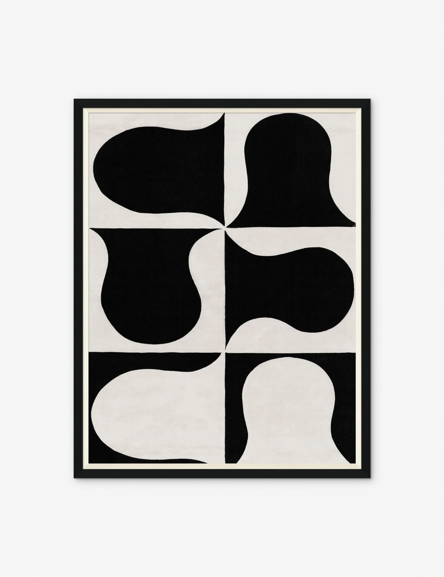 Black And White Abstract Series B Print By Paule Marrot 4 Black And White Abstract Series B Print By Paule Marrot - Image 2