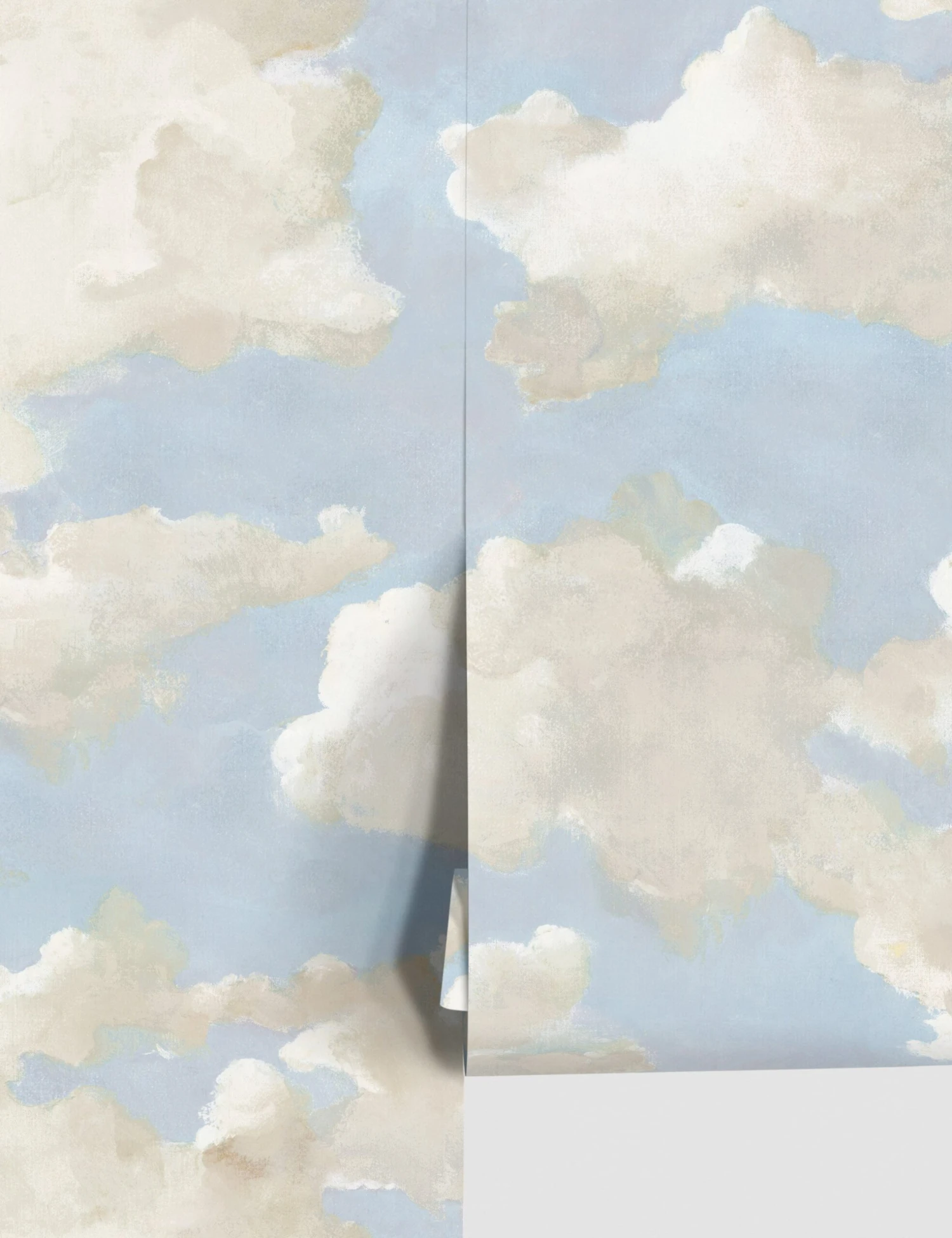 Clouds On Canvas Premium Peel + Stick Wallpaper 3 Clouds On Canvas Premium Peel + Stick Wallpaper