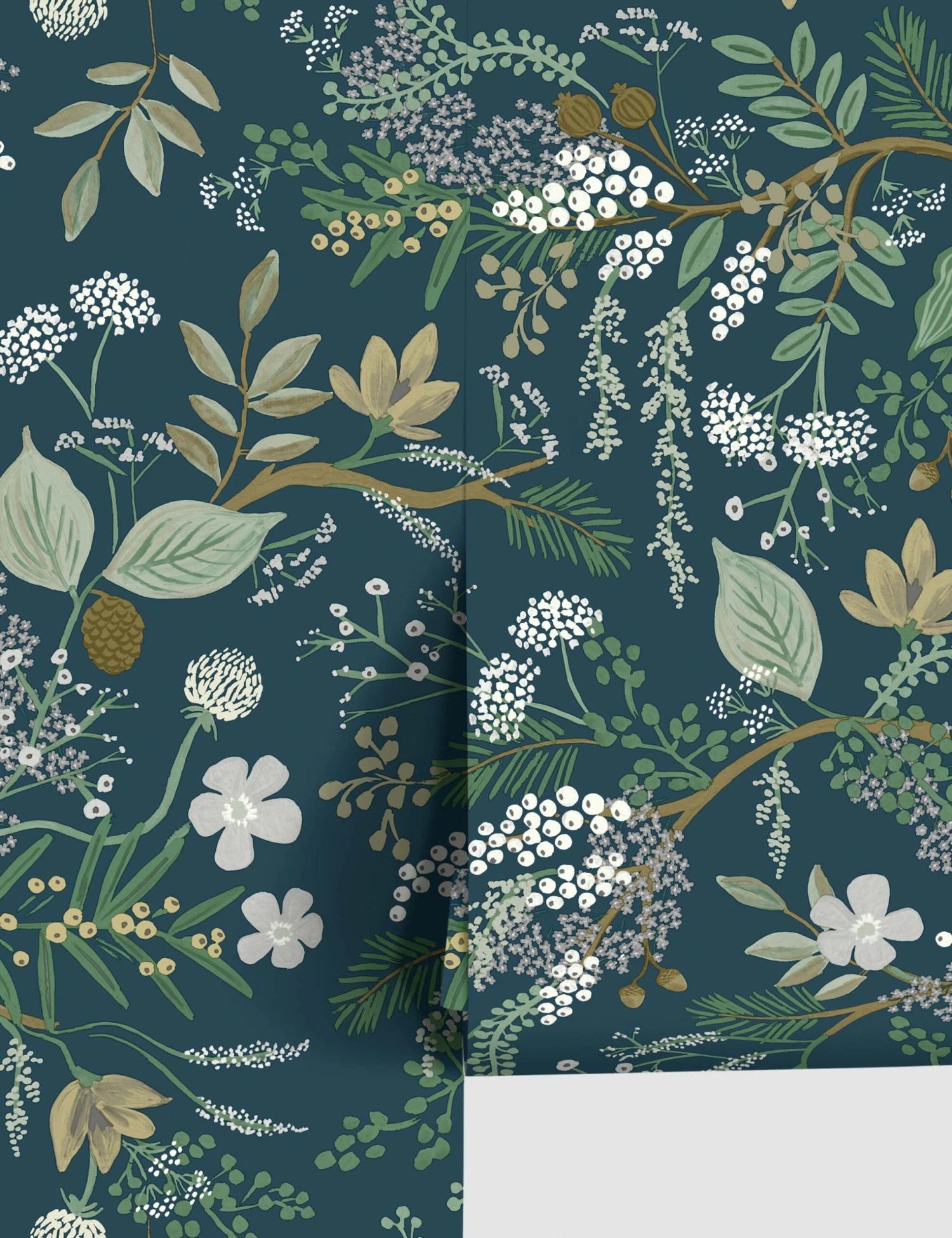 Juniper Forest Premium Peel + Stick Wallpaper By Rifle Paper Co. 3 Juniper Forest Premium Peel + Stick Wallpaper By Rifle Paper Co.