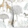 On The Savanna Premium Peel + Stick Wallpaper -KINKIN Decor Shop PSW1212RL RollShot