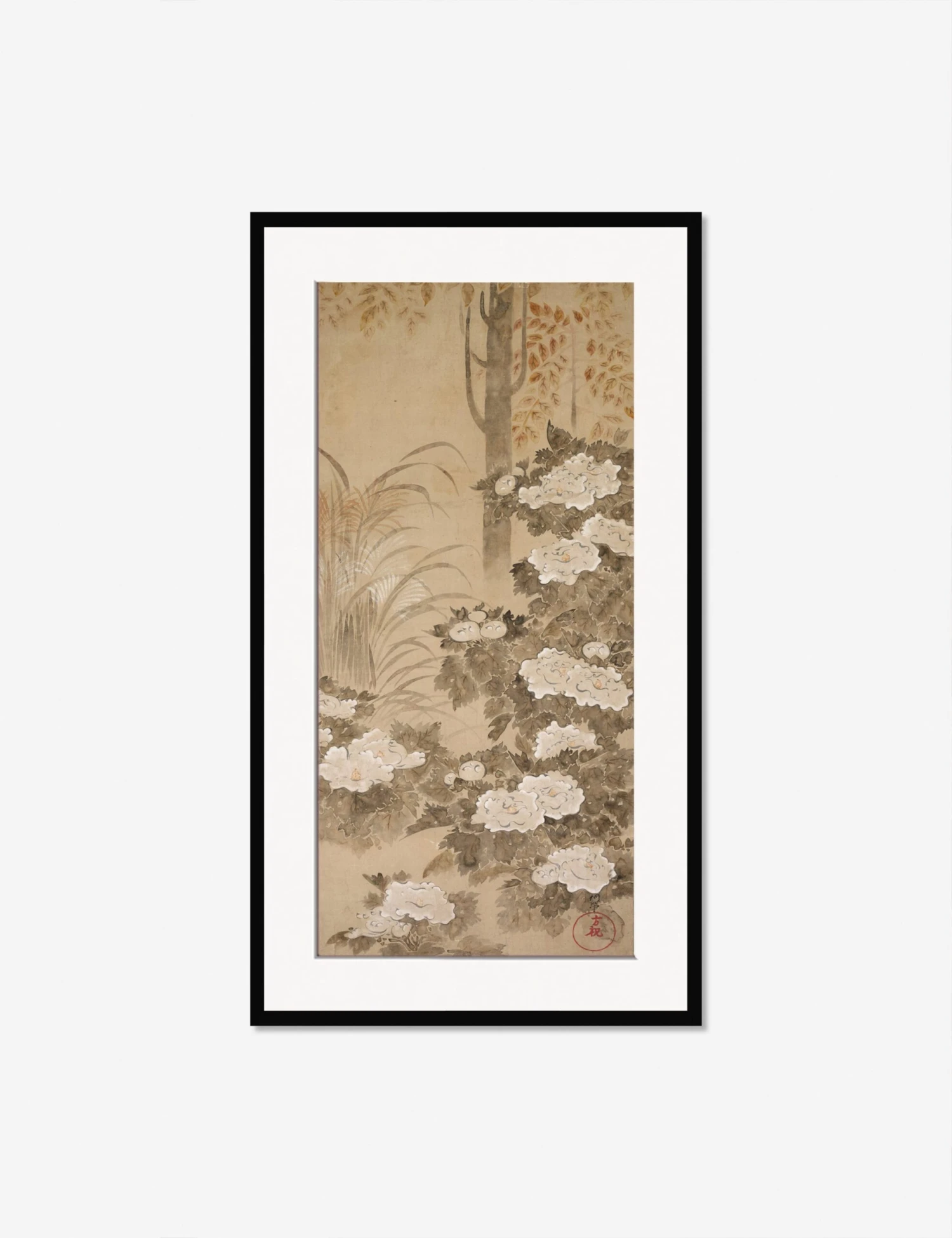 Peonies Print By Tatebayashi Kagei 5 Peonies Print By Tatebayashi Kagei - Image 3